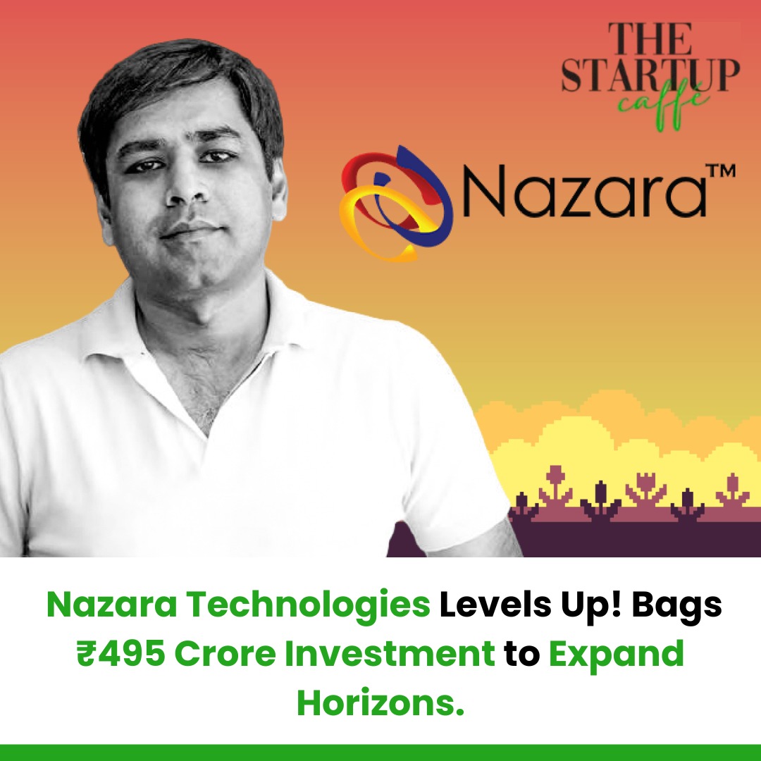 Nazara Technologies Levels Up! Bags ₹495 Crore Investment to Expand Horizons.