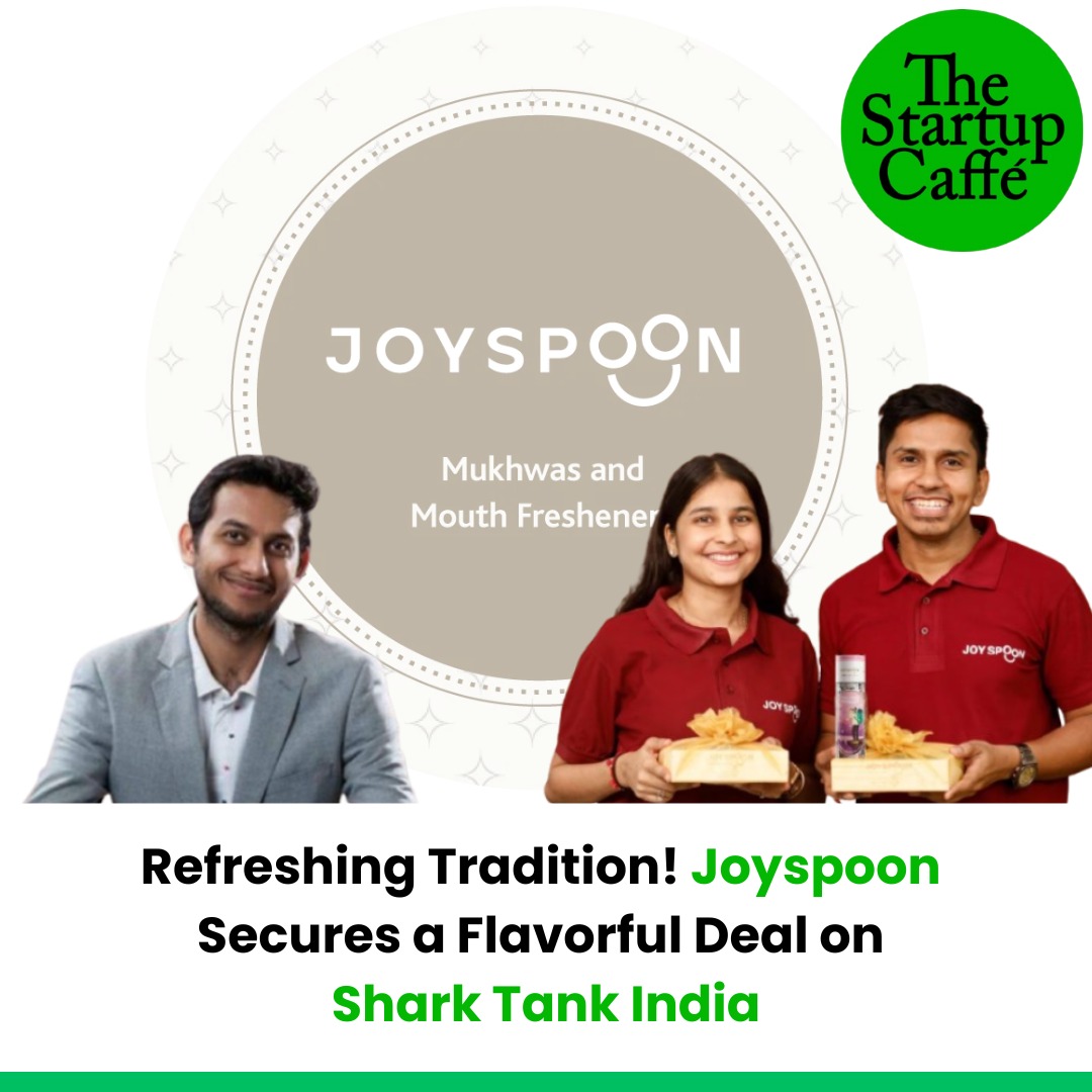 Refreshing Tradition! Joyspoon Secures a Flavorful Deal on Shark Tank India