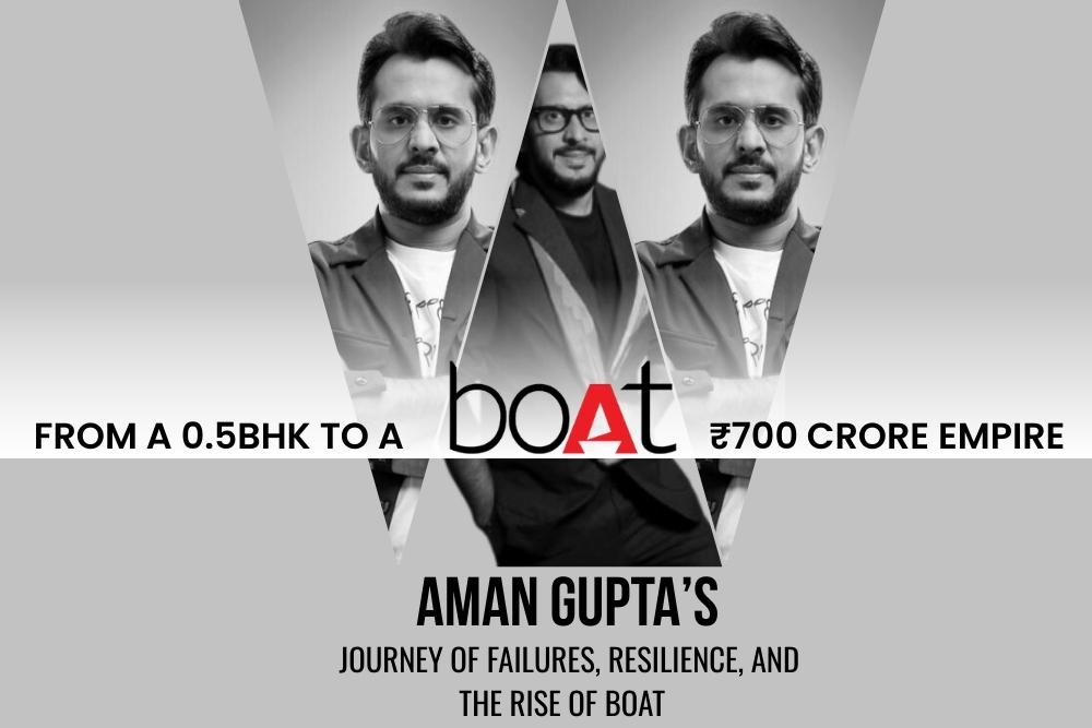 From a One-Room Home to ₹700 Crore Net Worth: The Inspiring Journey of Aman Gupta