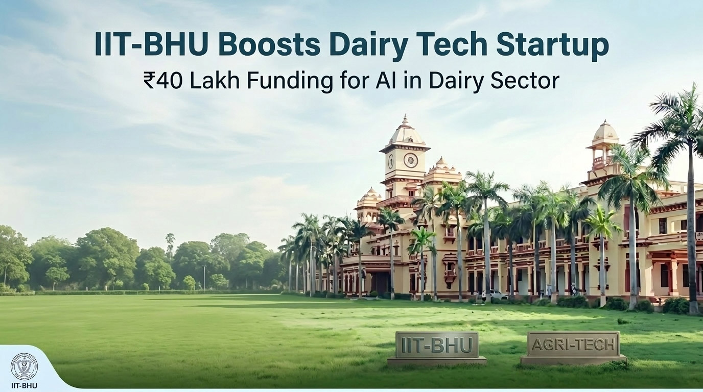 IIT-BHU Fuels Dairy Tech Revolution: Empowering Rural India Through Startup Innovation