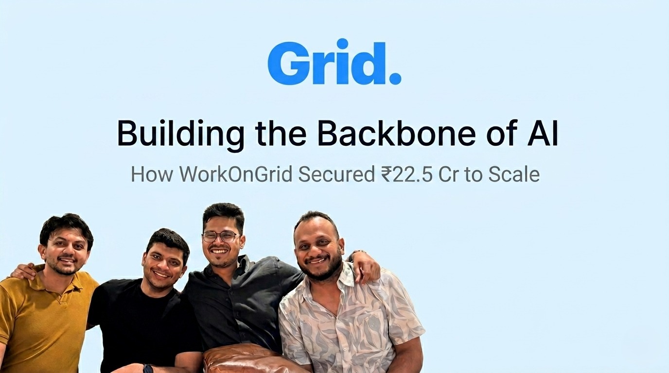 Building the Backbone of AI: How WorkOnGrid Secured ₹22.5 Crore to Scale