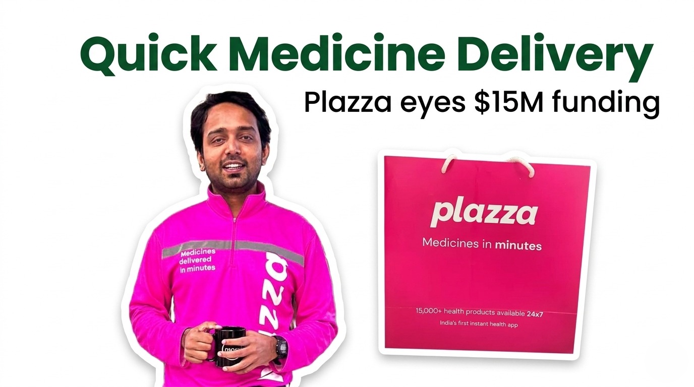 Fast-Track Healthcare: Plazza Eyes $15 Million to Expand Quick Medicine Delivery