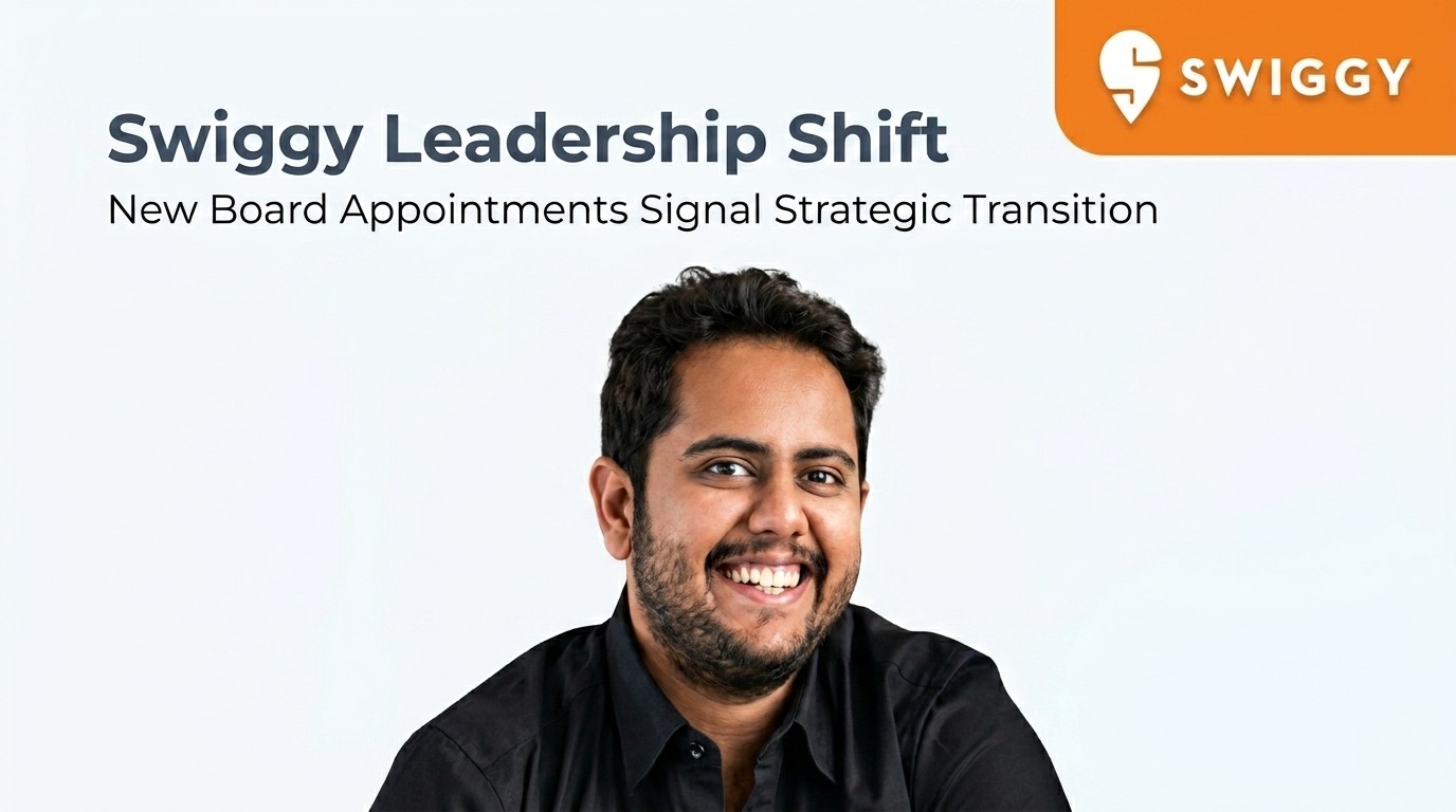 Leadership Shift at Swiggy: New Board Appointments Mark a Strategic Transition