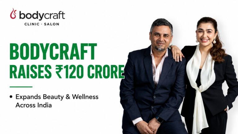 Bodycraft Secures ₹120 Crore Funding to Accelerate Beauty, Wellness, and Aesthetic Care Expansion Across India