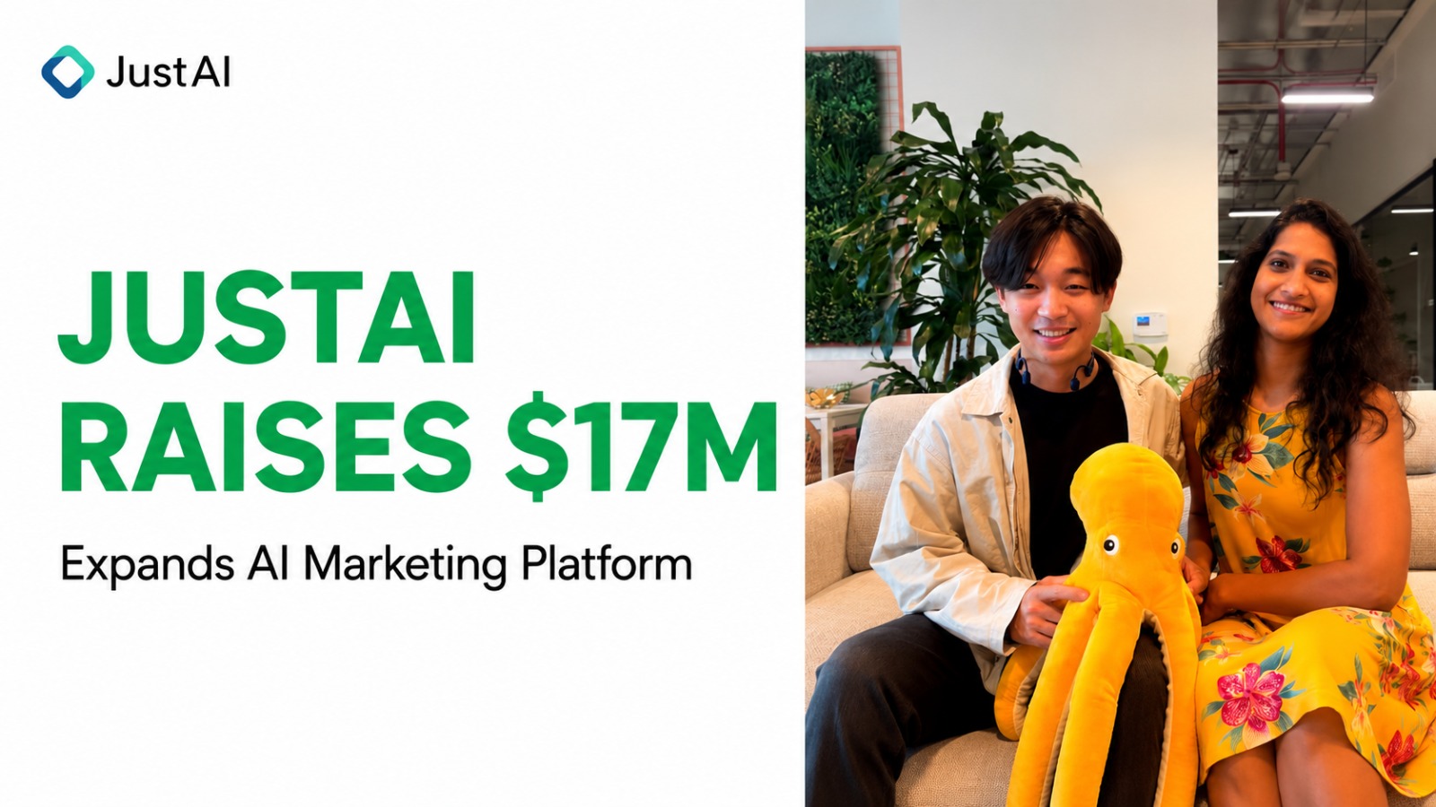 JustAI Secures $17 Million to Revolutionize AI-Powered Marketing Automation for Global Enterprises